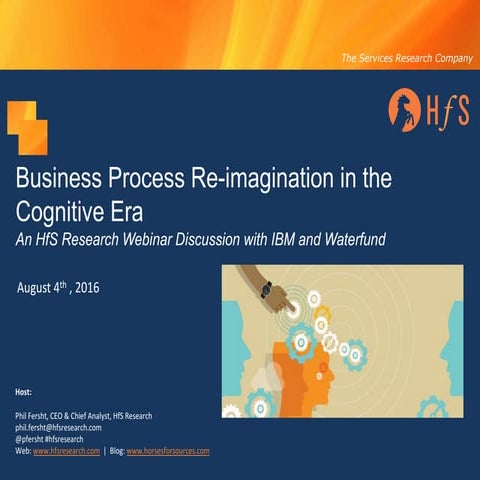 Applying cognitive computing to business operations, transforming front to ba...