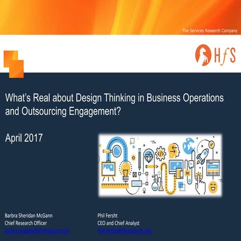 HfS Webinar: What’s Real about Design Thinking in Business Operations and Out...
