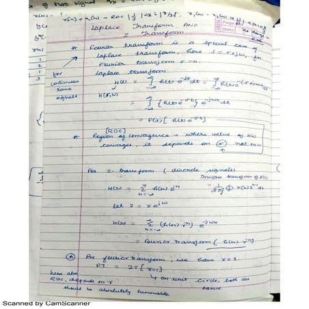 Systems and signals notes part2