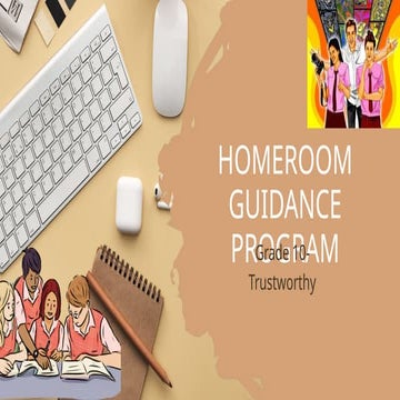 HOMEROOM GUIDANCE PROGRAM 10 QUARTER 1 MOD 1