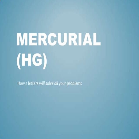 mercurial dna
