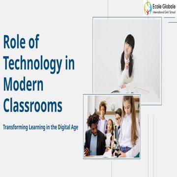 The Role of Technology in Modern Education | PDF