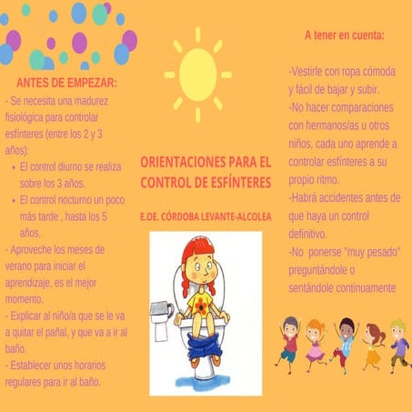 Triptico control esfinteres