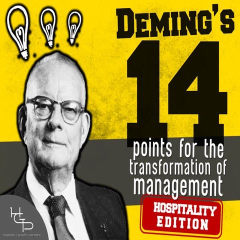 14 Ideas from a Really Smart Guy on How to Manage Better - Hospitality Edition!