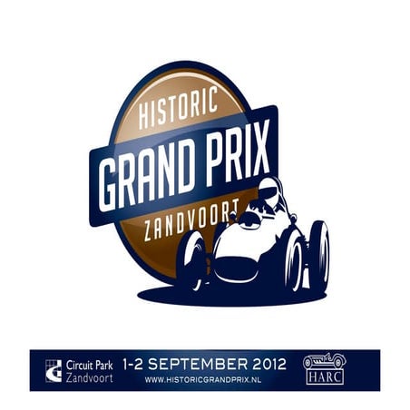 HISTORIC GRAND PRIX ZANDVOORT 2012 Sponsor Presentatie TM