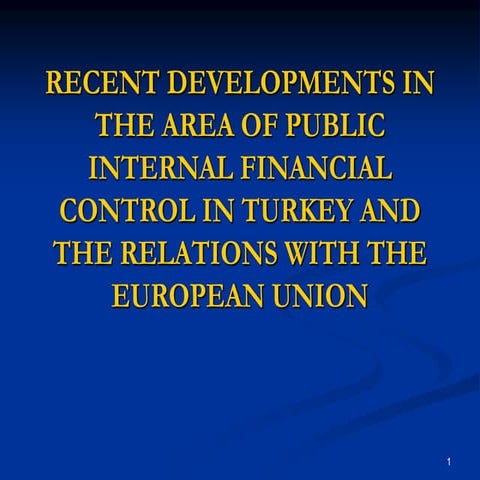 Recent Development in Public Finance in European union countries