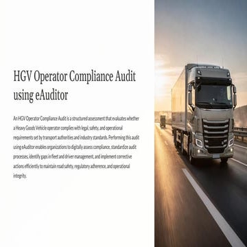 Ecosure Inspection Checklist with eAuditor Audits & Inspections | PDF