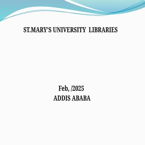 Library orientation for students | PPTX