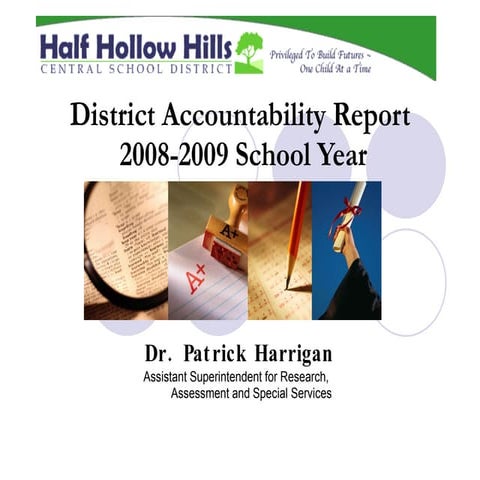 HHH District accountability Report 2010