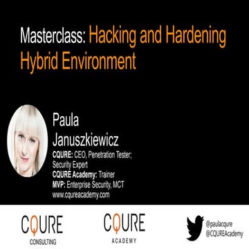 Presentation for information security & hacking