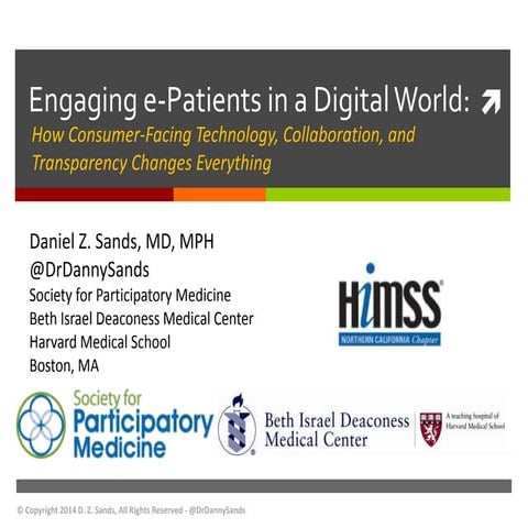 Engaging e-Patients in a Digital World