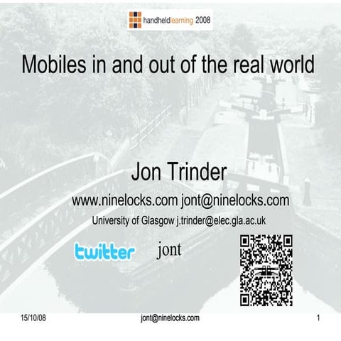 Mobile in and out of the real world