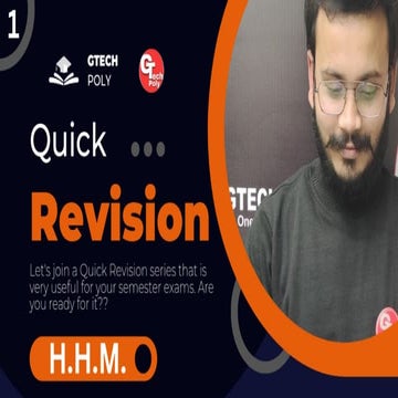 Hydraulics and Hydrolysis machines lecture 1