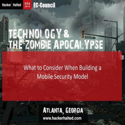Building a Mobile Security Model 