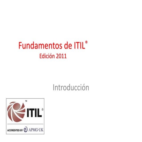 1 itil fnd 2011- intro