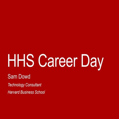 Hhs career day