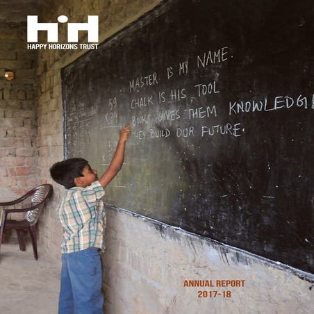Happy Horizons Trust Annual Report 2017-2018