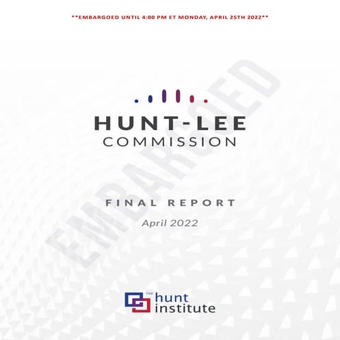 Final Hunt-Lee Report