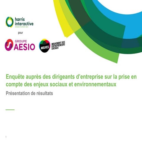 La prise en compte des enjeux sociaux et environnementaux dans les ...