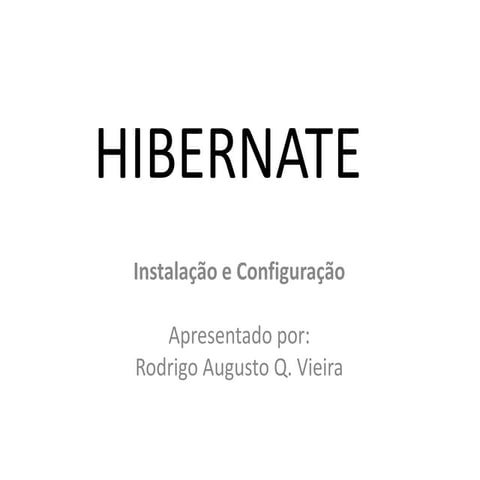 Hibernate