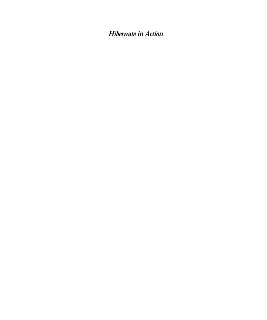 Hibernate In Action（英文）