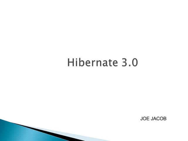 Hibernate jj