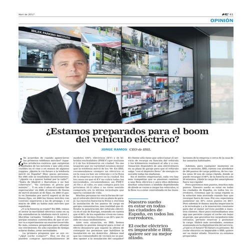 ¿Estamos preparados para el boom del vehículo eléctrico?