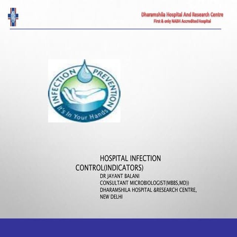 Hospital infection control(Indicators)