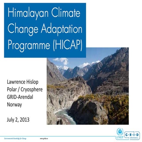 Mapping Vulnerability and Resilience for Ecosystem Based Approaches to ...