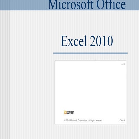 Hicheel excel2010 8 class