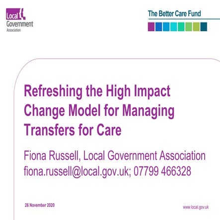 LGA - High Impact Change Model