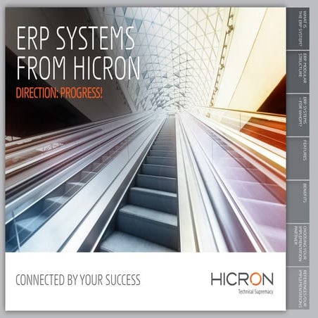ERP systems from Hicron