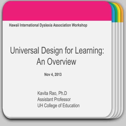 Hida presentation udl