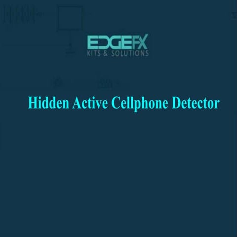 Hidden Active Cell Phone Detectorv