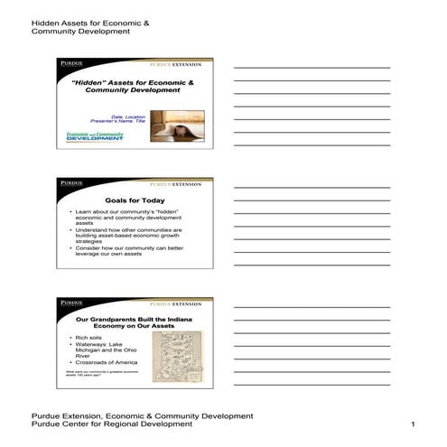 Hidden assets handout