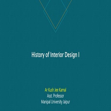 Pre-History and Egyptian Architecture 