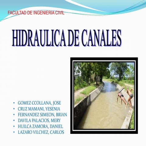 Hidraulica de canales