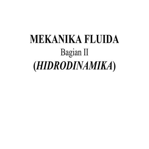 Hidrodinamika