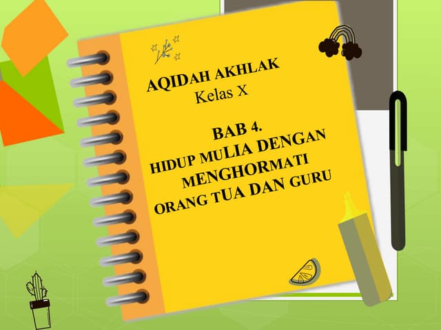 hidup mulia dengan menghormati orang tua dan guru.pptx