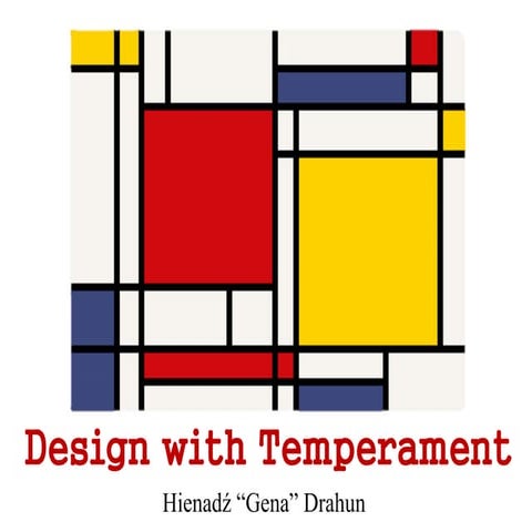 Hienadz Drahun - Design with Temperament - Design by Fire Cafe