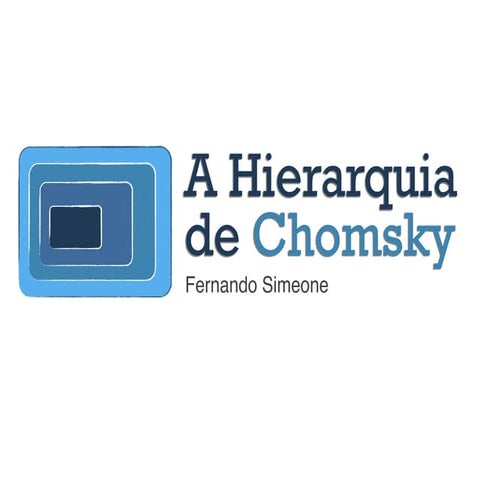 Hierarquia de Chomsky