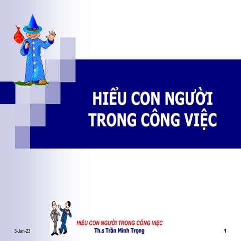 Hiểu con người trong công việc