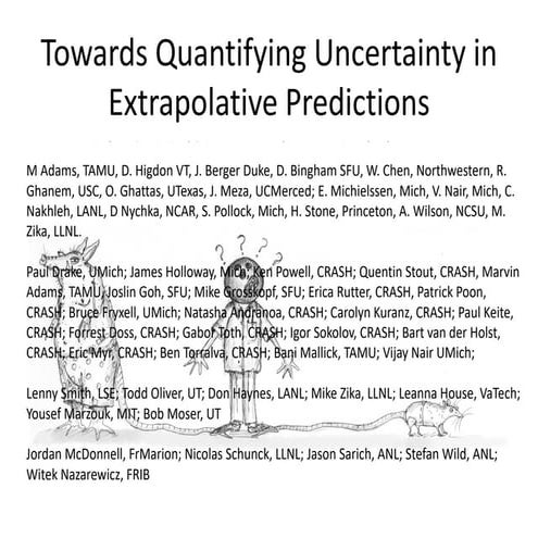 MUMS Opening Workshop - Extrapolation: The Art of Connecting Model-Based Pred...
