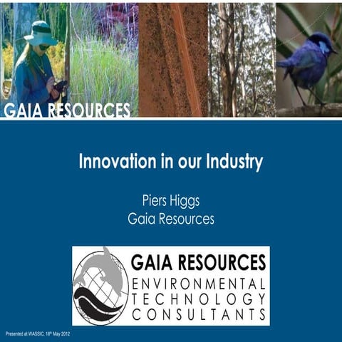 Innovation and our Industry