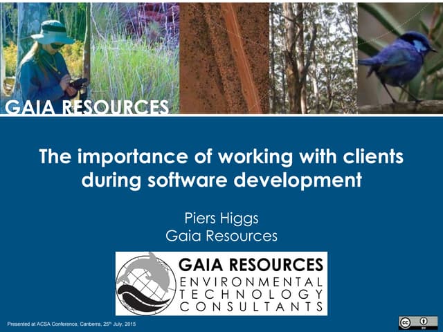 The importance of working with clients during software development