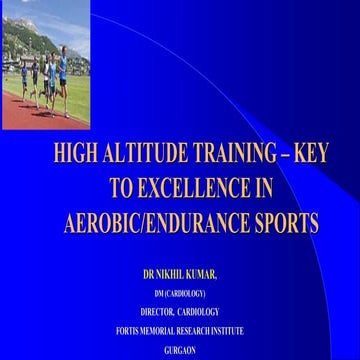 ASTRA - High altitude training