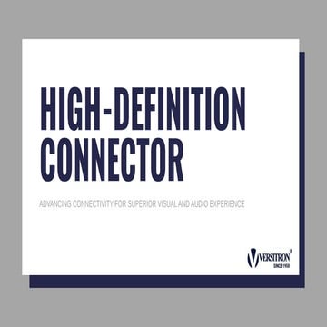High-Definition Connector 