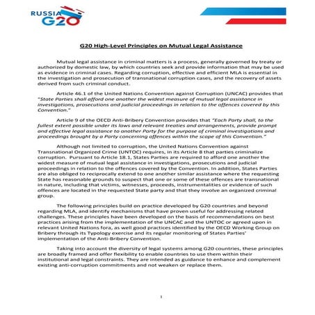 High level-principles-on-mutual-legal-assistance