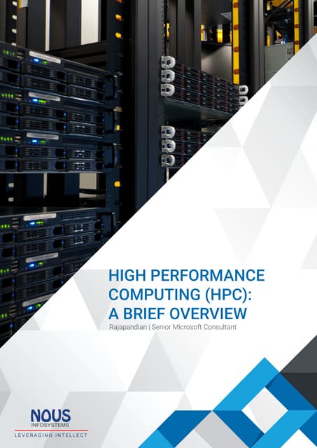 High Performance Computing