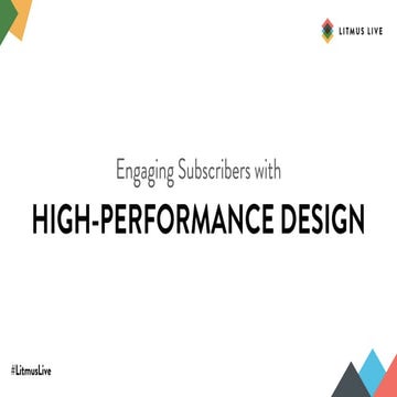 Engaging Users with High-Performance Design